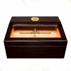 100CT Glass Top Cigar Humidor